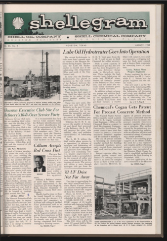 Shellegram, Vol. 25, No. 8, August 1960