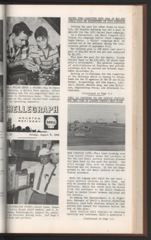 Shellegraph, No. 348, August 8, 1969