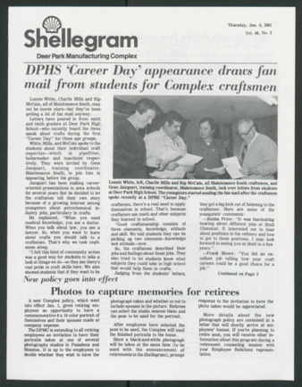 Shellegram, Vol. 46, No. 2, January 8, 1981