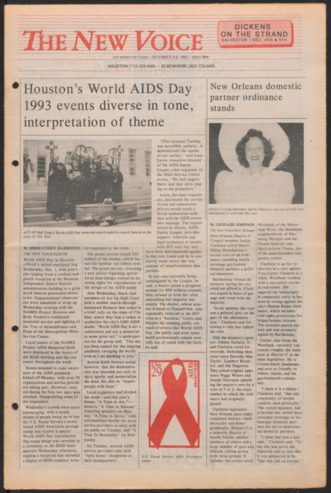 The New Voice, No. 684, December 3-9,1993