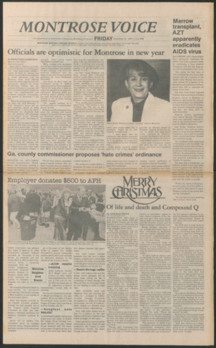 Montrose Voice, No. 478, December 22, 1989