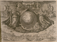 Americae Retectio: Christophorus Columbus Genvensis / Americus Vespuccius Florentinus