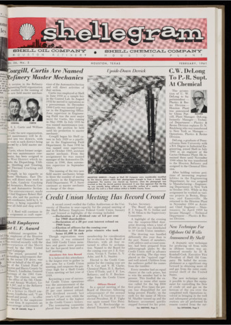 Shellegram, Vol. 26, No. 2, February 1961