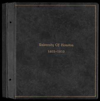Scrapbook, Fall 1952-Spring 1953