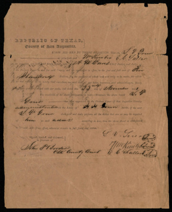Probate Court document signed by William Kimbrough