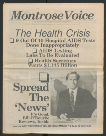Montrose Voice, No. 376, January 8, 1988