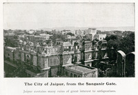 The City of Jaipur, from the Sanganir Gate