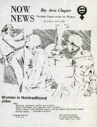 NOW News Bay Area Chapter, Vol. 8, No. 4, April 1980