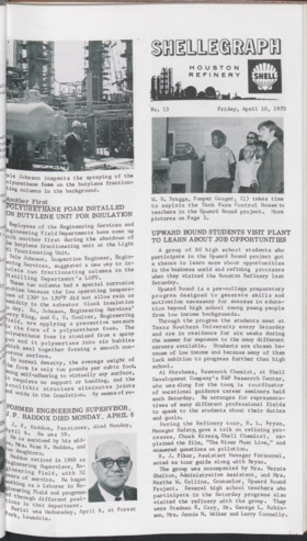Shellegraph, No. 15, April 10, 1970