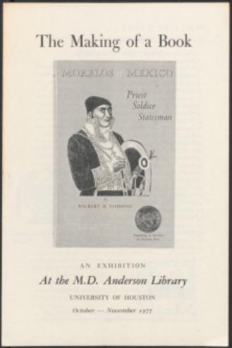 The Making of a Book exhibit catalog
