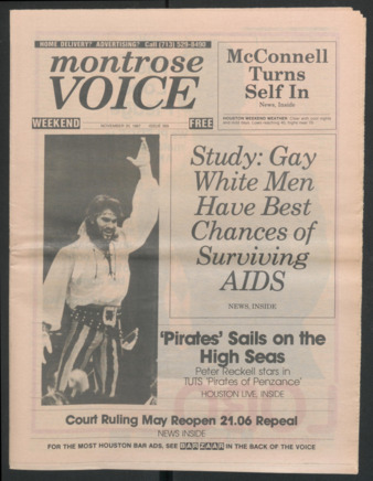 Montrose Voice, No. 369, November 20, 1987