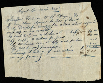 Order from the court for payment of allowance to Holman’s widow and children from his estate