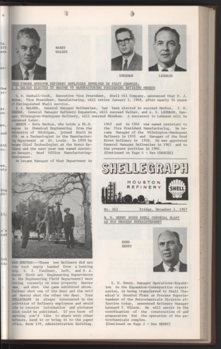 Shellegraph, No. 265, December 1, 1967