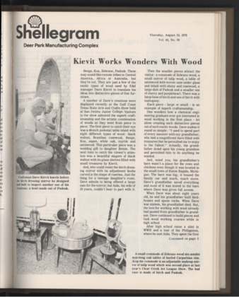 Shellegram, Vol. 44, No. 34, August 23, 1979