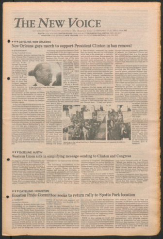 The New Voice, No. 642, February 12-18, 1993