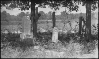 Two gravestones