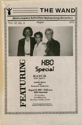 The Wand, Vol. 10, No. 8, August 1993