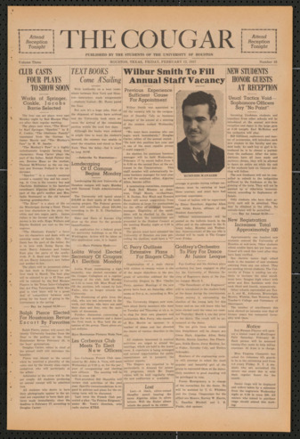 The Cougar, Vol. 3, No. 18, February 12, 1937