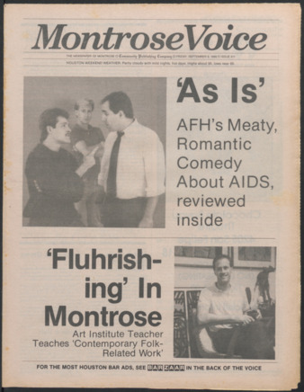 Montrose Voice, No. 411, September 9, 1988