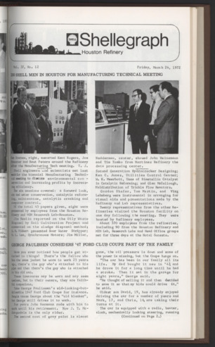 Shellegram, Vol. 37, No. 12, March 24, 1972