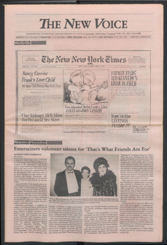 The New Voice, No. 549, May 3-9, 1991