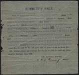 Announcement of property sale