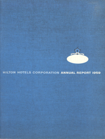 Hilton Hotels, 1959 Annual Report 