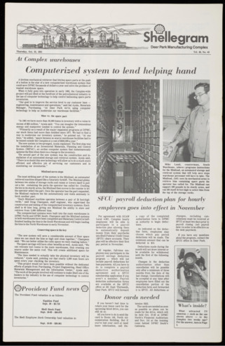 Shellegram, Vol. 46, No. 43, October 22, 1981