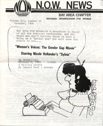 NOW News Bay Area Chapter, Vol. 12, No. 10, October 1984