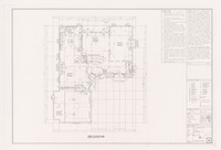 Job 96-10, 1507 Nantucket Drive, Sheet 4: First floor plan