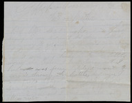 Letter from William Edgerton to Dorothy Edgerton, regarding money