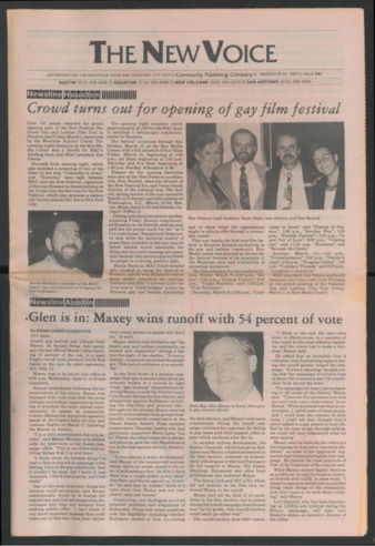 The New Voice, No. 541, March 8-14, 1991