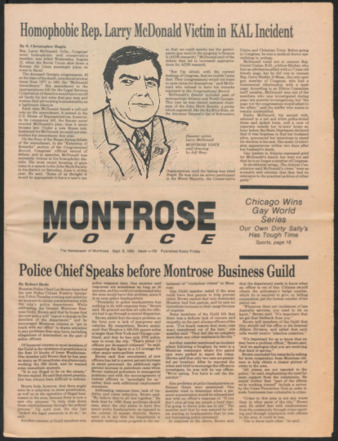 Montrose Voice, No. 150, September 9, 1983