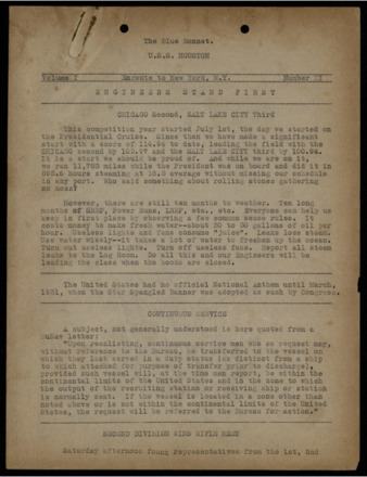 The Blue Bonnet, Vol. 1, No. 2, 1934