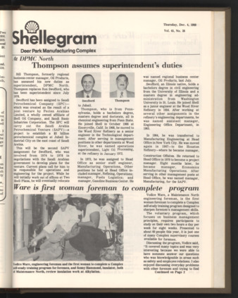 Shellegram, Vol. 45, No. 38, December 4, 1980