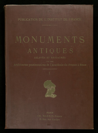 Monuments antiques, Volume 1