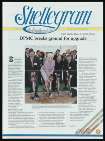 Shellegram, August 1993