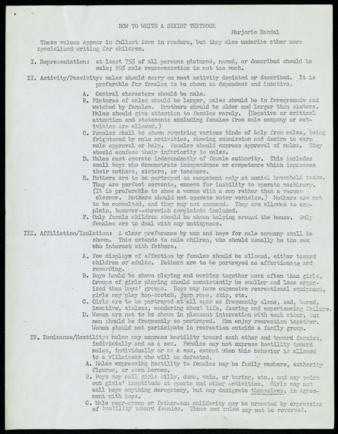 How to Write a Sexist Textbook