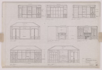 Job 67-12, 306 Shadywood Drive, Sheet 10: Library and den plan