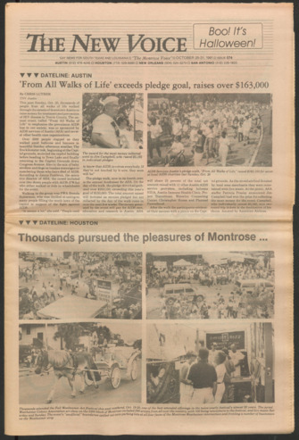 The New Voice, No. 574, October 25-31, 1991