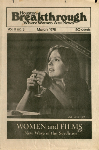 Houston Breakthrough, Vol. 3, No. 3, March 1978
