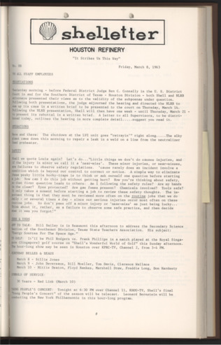 Shelletter, No. 88, March 8, 1963