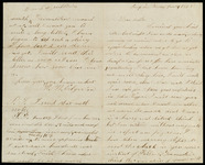 Letter from William Edgerton to Dorothy Edgerton, regarding receiving money