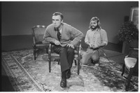 Mr. Rogers filming promotion on KUHT