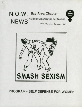 NOW News Bay Area Chapter, Vol. 2, No. 8, August 1974