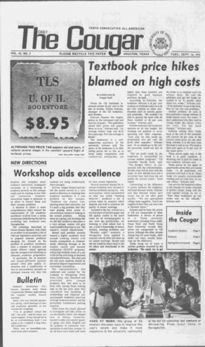 The Daily Cougar. Vol. 42, No. 9, September 16, 1975.