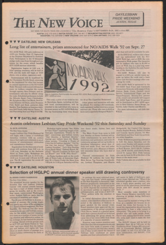 The New Voice, No. 621, September 18-24, 1992