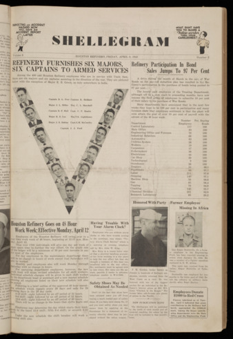 The Shellegram, Vol. 8, No. 2, April 9, 1943