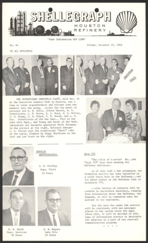 Shellegraph, No. 40, December 27, 1963 