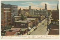 View showing Post Office, Dallas, Texas